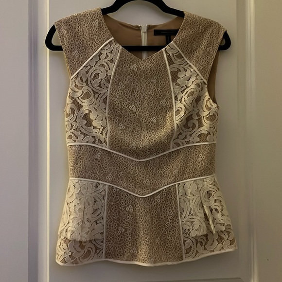 BCBGMAXAZRIA. Small sleeveless blouse. ￼ - Picture 1 of 7